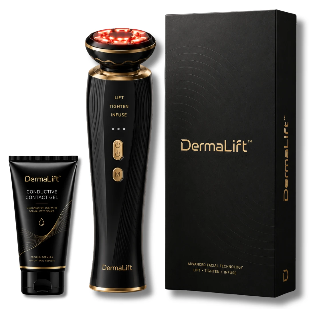 DermaLift Preto com Dourado